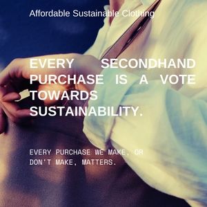 Affordable Sustainable Clothing